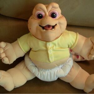 Talking baby Sinclair doll from Dinosaurs show